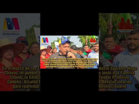 Barinas rinde homenaje al Comandante Supremo Hugo Chávez