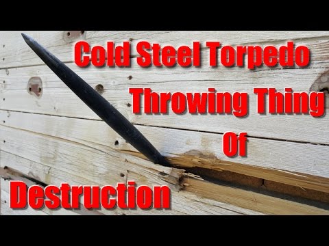 Cold Steel Torpedo - Hits like a sledgehammer!