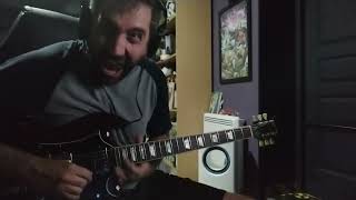 JUDAS PRIEST - ROCK YOU ALL AROUND THE WORLD - GUITAR COVER