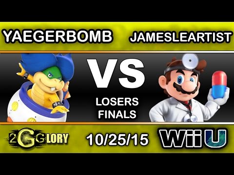 2GGlory #3 – Yaegerbomb (Lemmy) Vs. JamesLeArtist (Dr. Mario) Losers Finals - Smash Wii U
