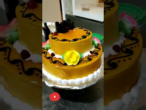 butterscotch chocolate cooling cake 😋👈