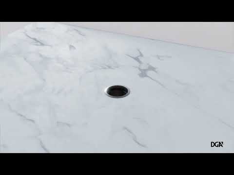 DGA Solovetro - Installation with aluminium trim