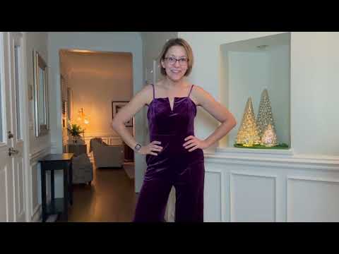 Gorgeous Velvet Jumpsuit - Luxurious Feel, Perfect Fit - by Blencot