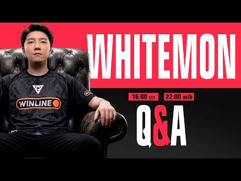 Q&A With The Pos 5 GOAT and DreamLeague 28 CHAMP, WHITEMON!