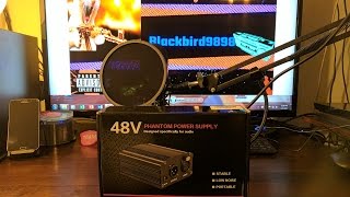 Video thumbnail for Neewer NW-700 Microphone Kit and NW-100 Phantom Power Supply (Unboxing, Setup and Audio test) by Blackbird9898