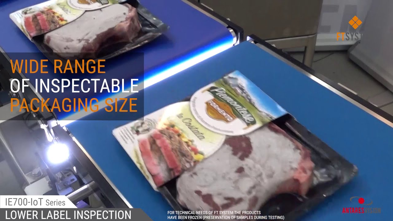 LABEL INSPECTION and CODE READING - Lower Label inspection configuration