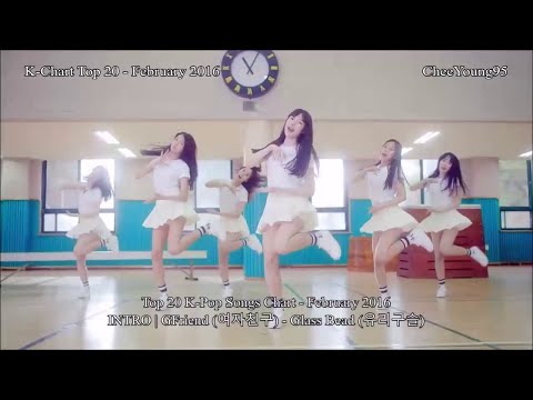 Top 20 K Pop Songs Chart - February 2016