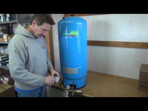 Introduction to sizing and installing a Cold Water Pressure Tank