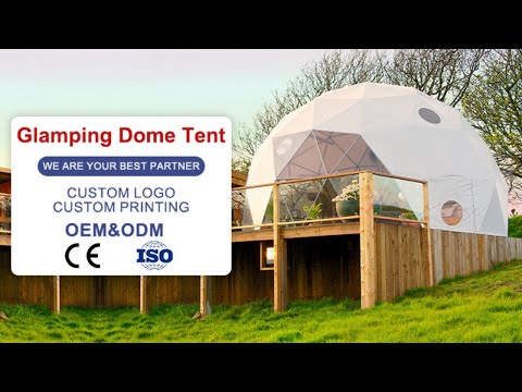 6m Diameter Off Grid Glamping Dome! | Airbnb Geodesic Dome!
