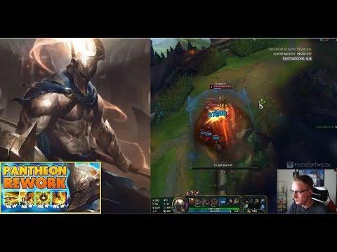 Streamers Try New Pantheon Rework - Best Streamer Moment #6