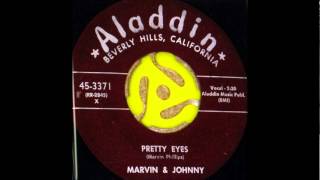 Marvin & Johnny - Pretty Eyes '1957 Aladdin-3371.wmv