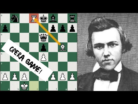 Najlepse partije #1 - OPERA GAME - Paul Morphy