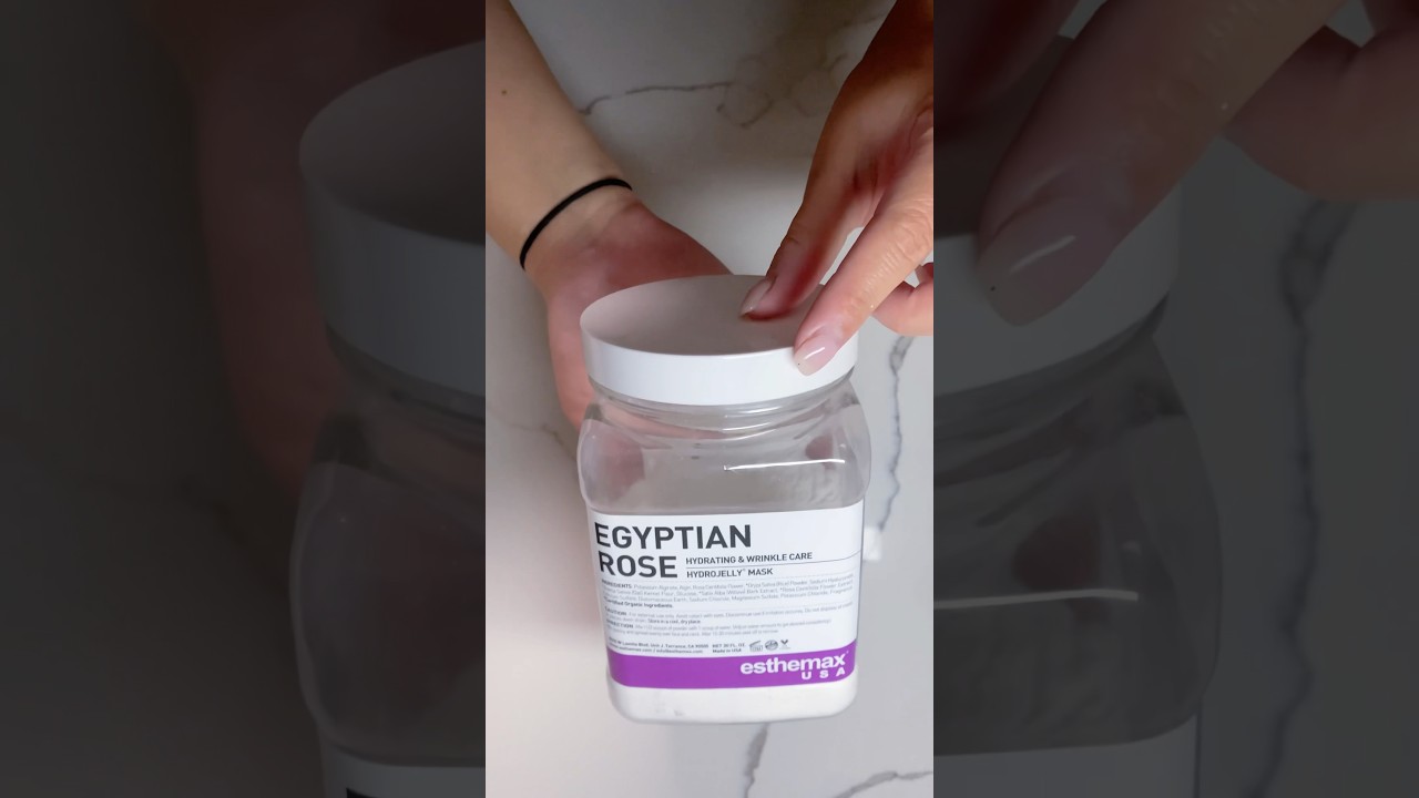 hydrojelly masks are the best part of a facial 🫧 #shorts #esthemax #hydrojellymask