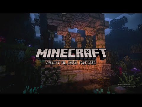 🎵 Relaxing Minecraft Music Box: Slowed Reverb [ 10 Hours ] Rain Ambience & Nostalgic Vibes 🌧️