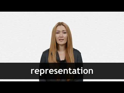representation meaning in english collins