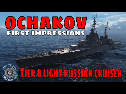 Ochakov Russian Tier 8 Light Cruiser World of Warships Wows Gameplay