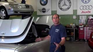 preview picture of video 'Mercedes Convertible Soft Top Repair,Inspect,Diagnose,Service. Culver City Los angeles'
