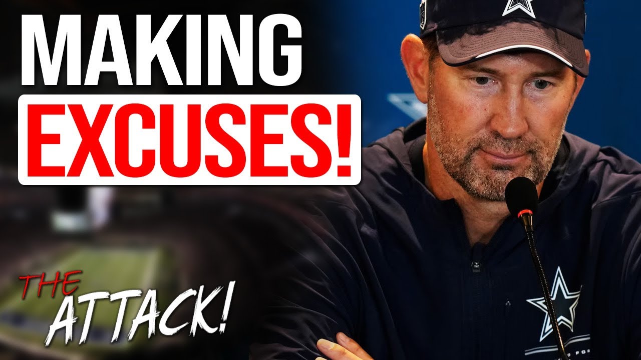 Brian Schottenheimer FULL OF EXCUSES After Dallas Cowboys HEARTBREAKING LOSS Against Ravens!