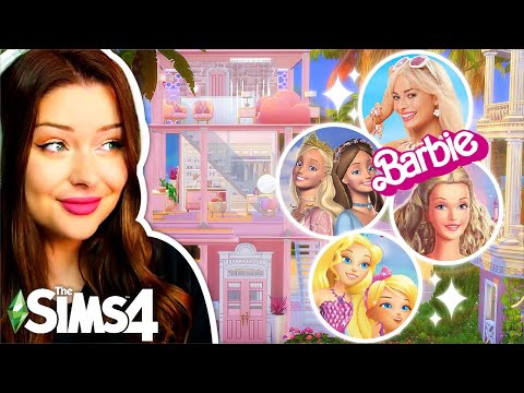 Furnishing a World Based on BARBIE MOVIES in The Sims 4