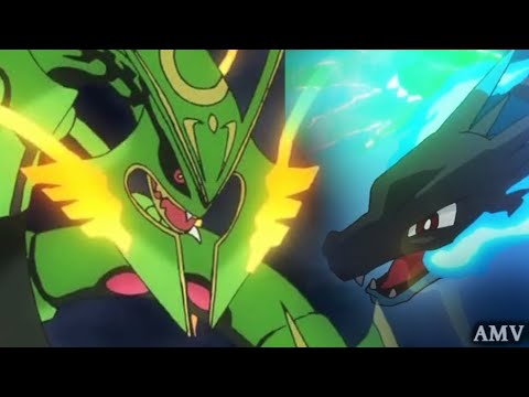 Mega Rayquaza vs Mega Charizard vs M. Metagross - AMV - 1080p