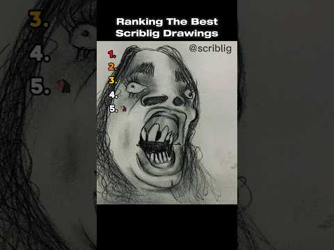 Ranking The Best Scriblig Drawings (Part 29) #ranking #funny #drawing