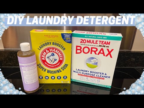 DIY Laundry Detergent | 3 Ingredients!
