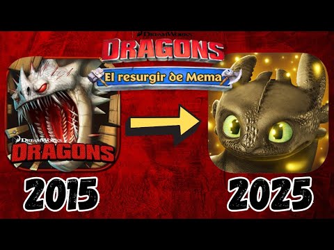 Then vs Now 😱 | This is what Dragons: The Rise of Mema looked like in its early days