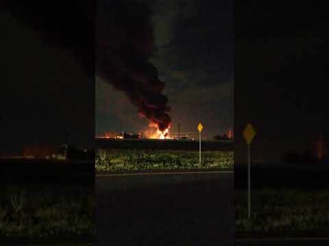 Toronto on fire, July 28 2018 Finch/400 transformer station on fire