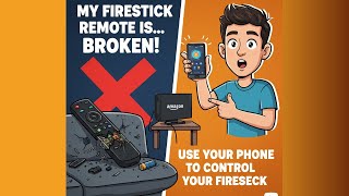 LOST OR BROKEN FIRESTICK REMOTE? NO WORRIES EASY FIX