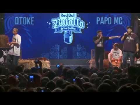Papo MC vs Dtoke "Final Nacional Red Bull" HD