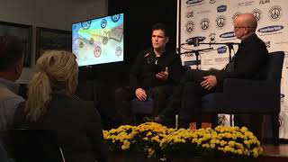 Actor Matt Dillon and writer Logan Hill
