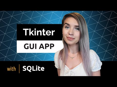 Create GUI App with Tkinter and SQLite - Step by Step Python Tutorial for Beginners