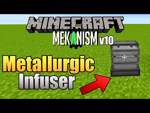 Metallurgic Infuser - ALL You Need to Know | Minecraft | Mekanism v10 MOD GUIDE