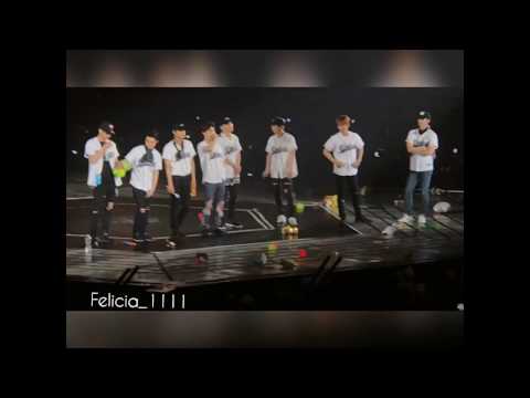 [FANCAM] 170402 EXOrDIUM in Singapore - Ending Ment {FULL} and Angel (Into Your World)