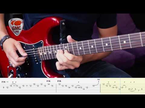 Modern Blues Rock Lick w/ tabs & backing