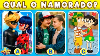 Adivinhe os CRUSH e NAMORADOS 💑 Jogo dos Casais 💘 Desafio dos Casais para Você Adivinhar