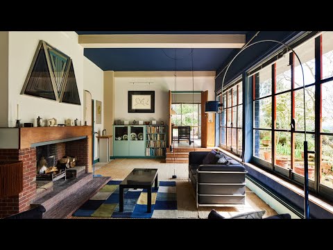 A 1930s Modern House With A Hidden Cottage In The Woods