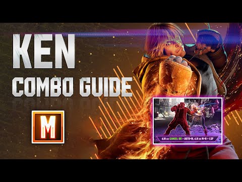 KEN Combo Guide (Modern Controls) – Street Fighter 6