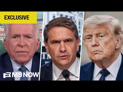 MS NOW EXCLUSIVE: Former CIA Director targeted by Trump SPEAKS OUT after SUING Trump and DOJ