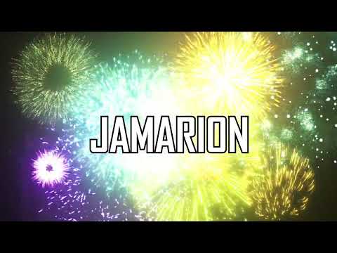 HAPPY BIRTHDAY JAMARION