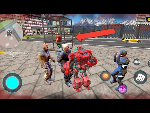 Optimus Prime Multiple Transformation Jet  Robot Car Games Unlocked Level 0910 - Android Gameplay