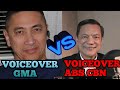 GMA VS ABS CBN VOICEOVER GMA ABSCBN PINOYMEME