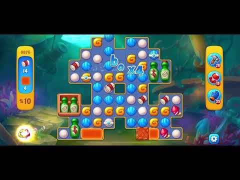 Fishdom Gameplay Level 9876