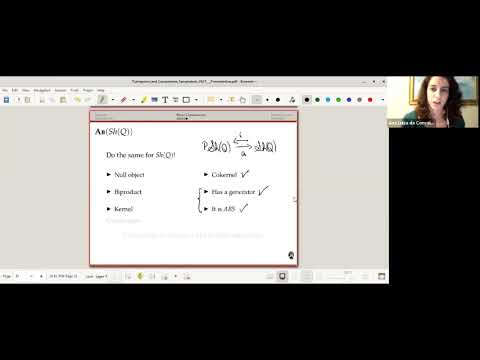 Ana Luiza Tenorio - Cohomology of Sheaves on Quantales - CaCS2021