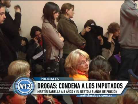 CANAL 12 T.Lauquen - causa drogas