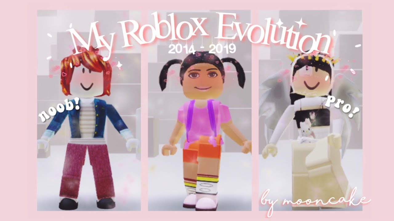 My Roblox Avatar Evolution (2014 - 2019)