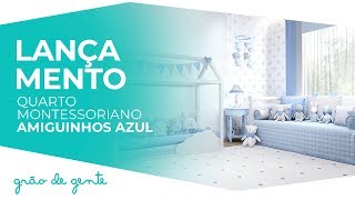 Quarto de Bebê Montessoriano Amiguinhos - Grão de Gente