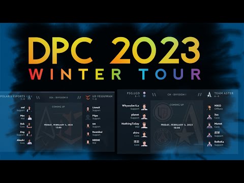 🔴 PSG.LGD vs TEAM ASTER / Polaris Esports vs UD Vessuwan / Team Flow vs Myth Avenue Gaming