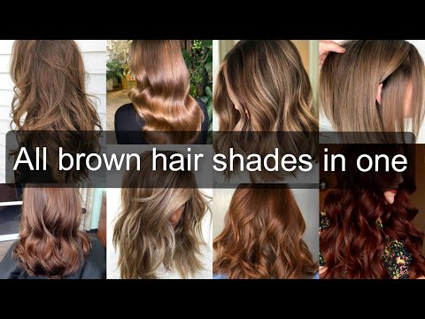 50+ All Light Brown & Medium Brown Hair Dye Color...