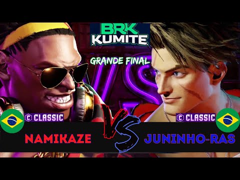 SF6🏆 NAMIKAZE (Dee Jay) vs JUNINHO-RAS (Luke) 🏆 BR Kumite #2 Grande Final - Street Fighter 6